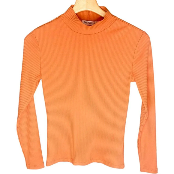 Ena Pelly by Revolve Long Sleeve Rib Sweater Top - Picture 1 of 8